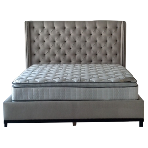 Beige Queen Bed