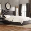 Queen Gray Bed