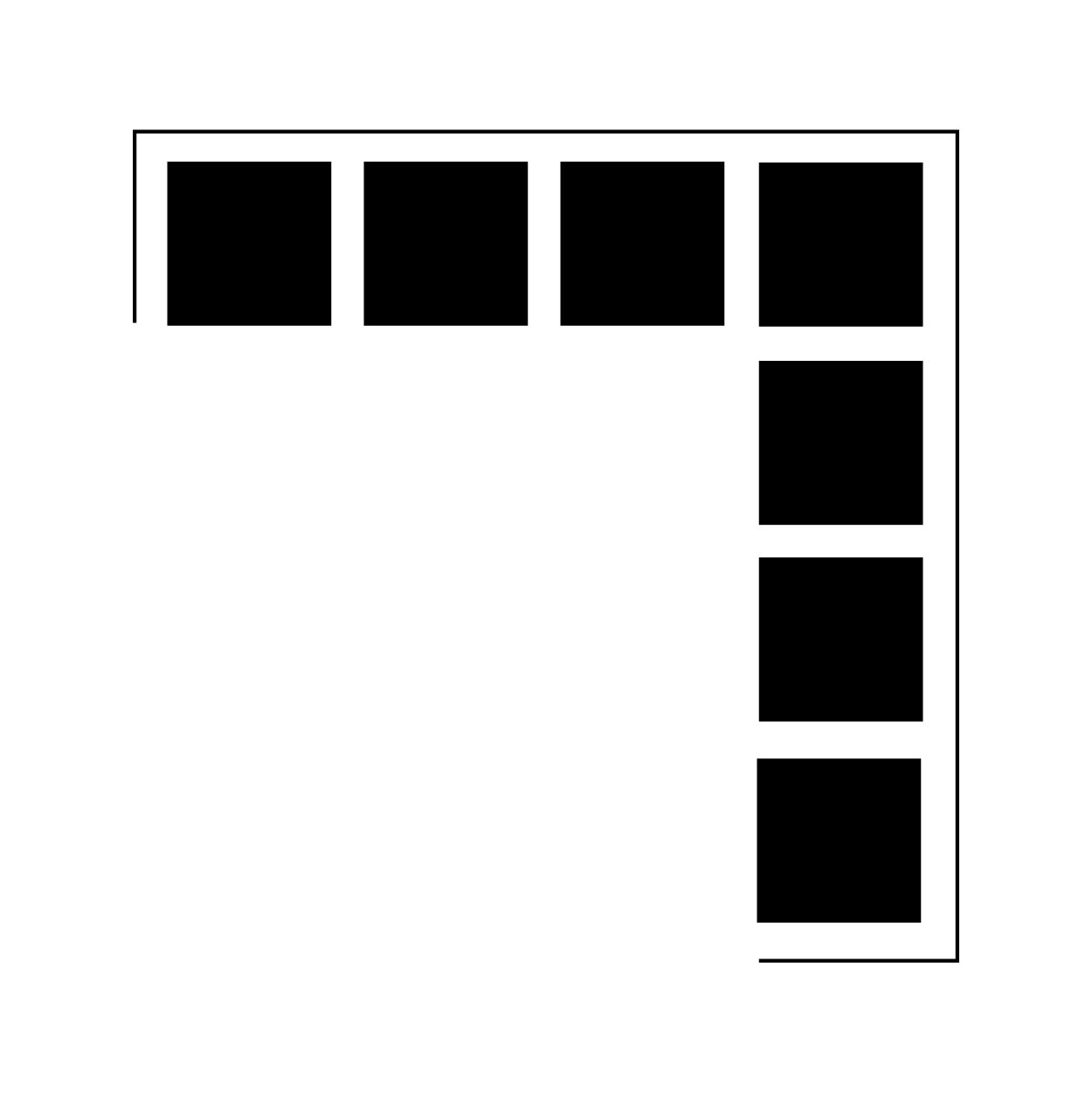 Plush Sofa111'' x 111''