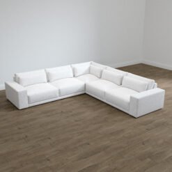 Bella sofa L shape Linen Fabric