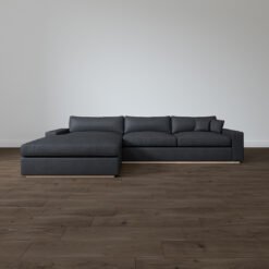 Amiri with Chaise Expose Wood Legs