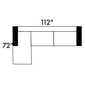 112"x72"