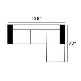 138"x72"