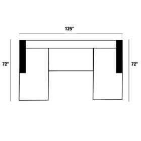 72"x125"x72"