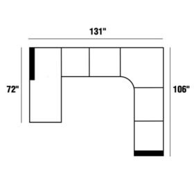 Avalanche 72"x131"x106"