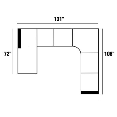 Avalanche 72"x131"x106"