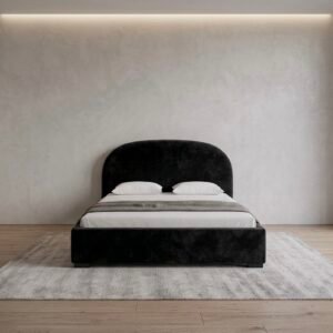 Universal Bed Black Velvet