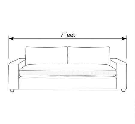 7 Feet - Amiri Bench Seat