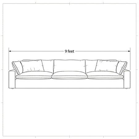 9 Feet - Cloud Sofa Grande