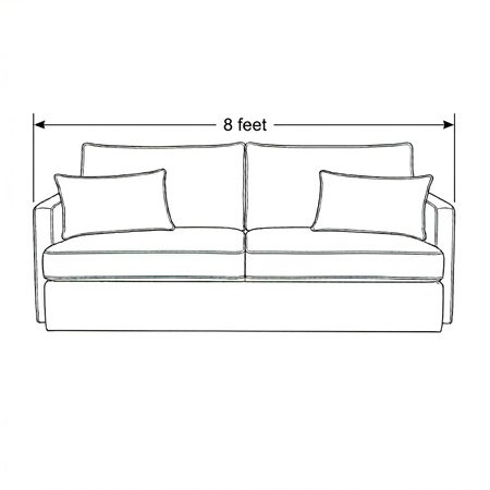 8 Feet - Lounge Sofa