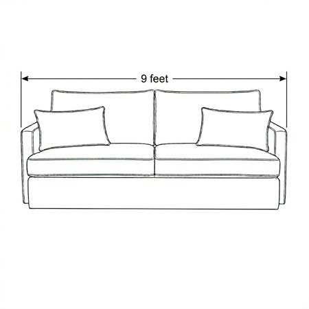 9 Feet - Lounge Sofa