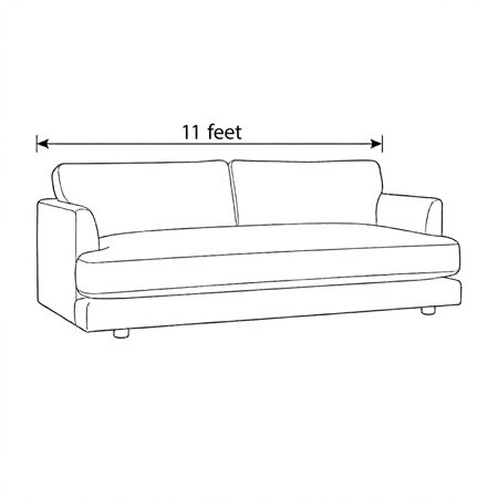 11 Feet - Sunday Sofa