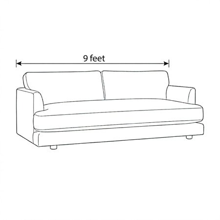 9 Feet - Sunday Sofa