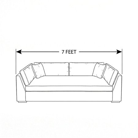 7 Feet - Together Sofa