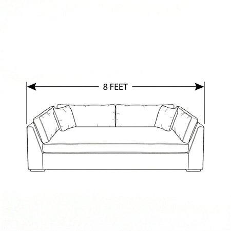 8 Feet - Together Sofa
