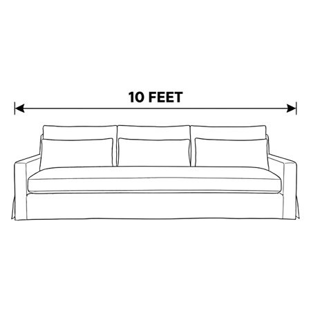 10 Feet - York Sofa