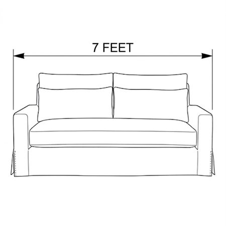 7 Feet - York Sofa