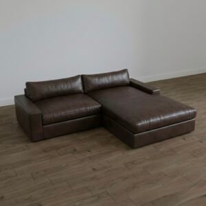 Amiri One Seat Plus Chaise brownie
