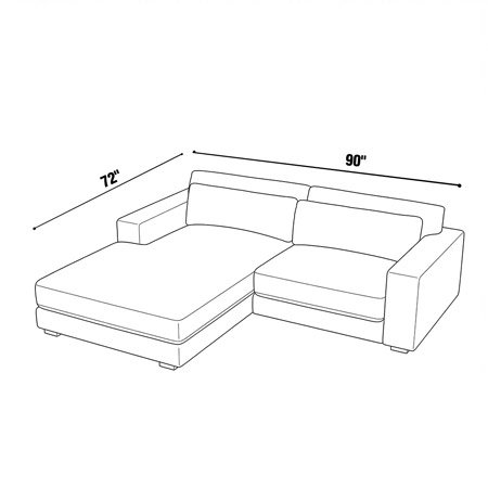 72"x90" - Condo Chaise